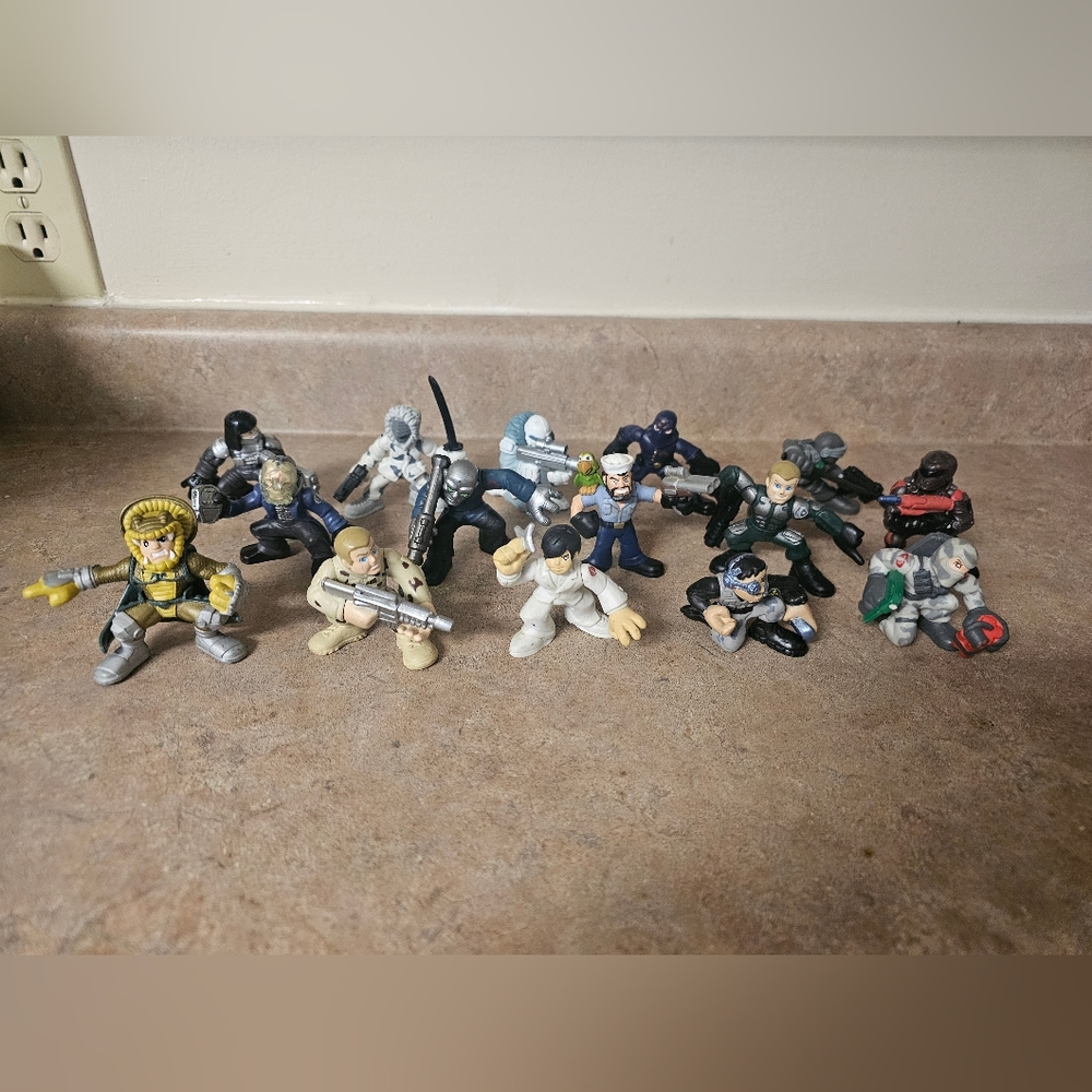 3" Hasbro Combat Heroes G.I. Joe Action Figures Set of 15